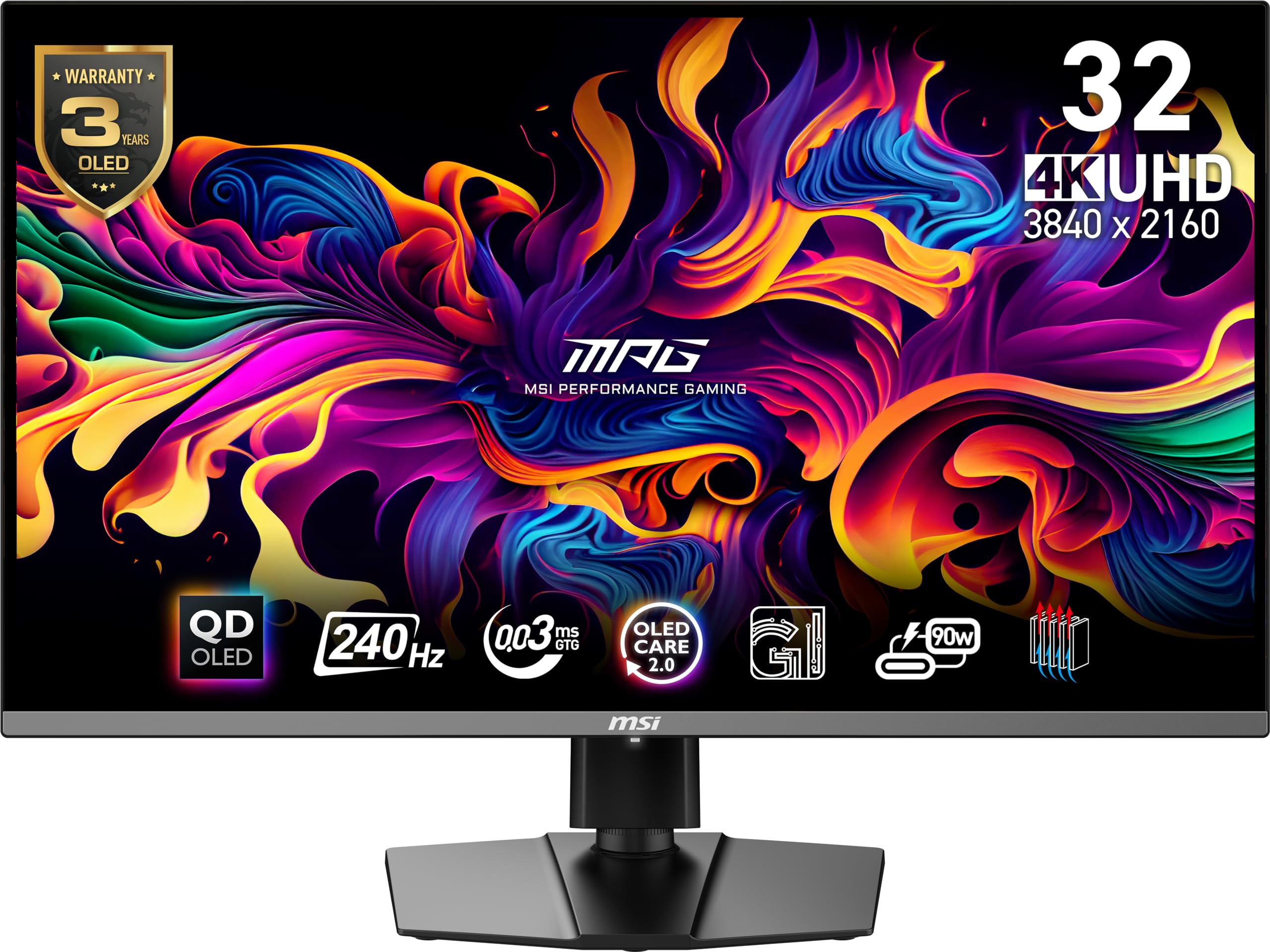 msi MPG 321URX QD-OLED, 32" 4K UHD