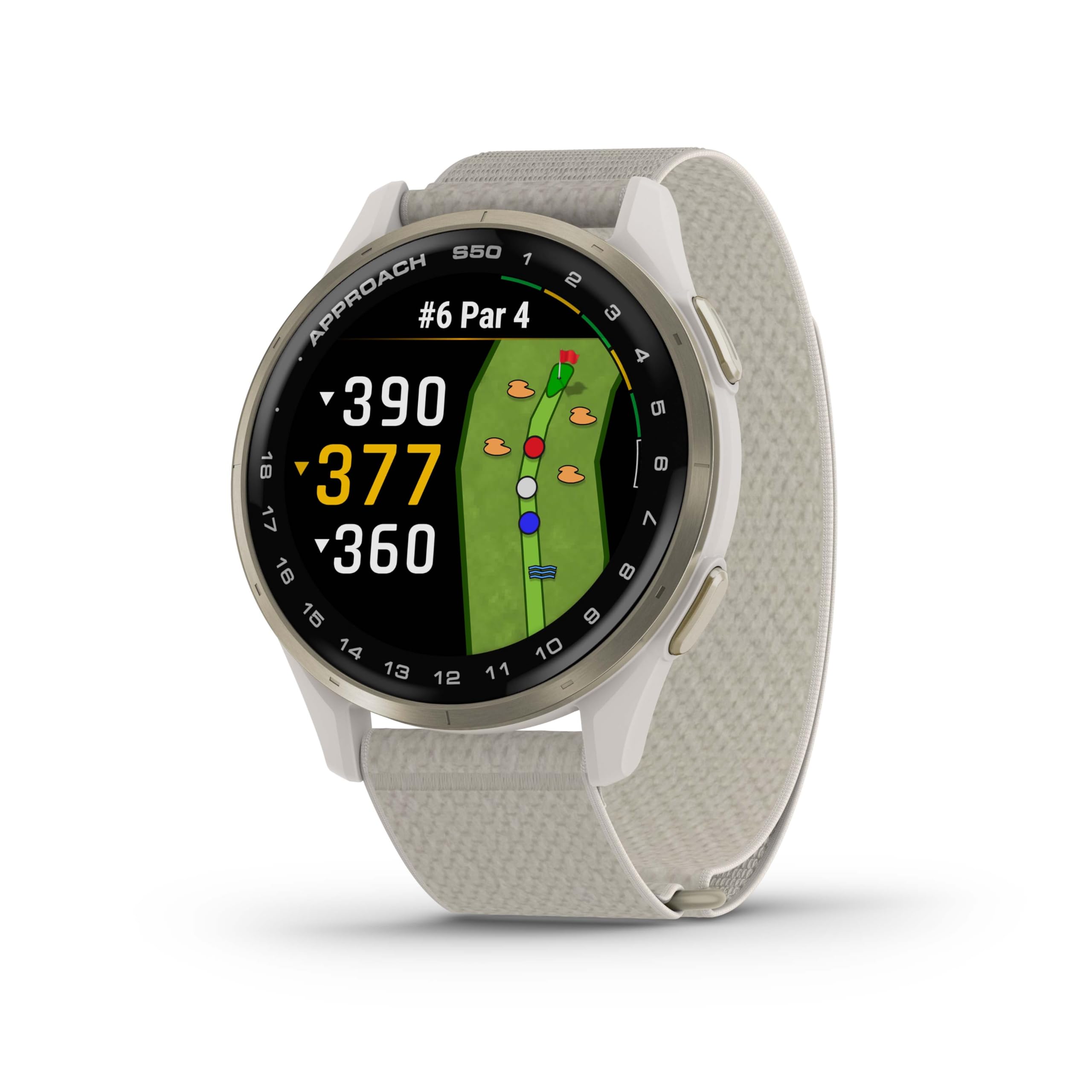 Garmin Approach® S50, Advanced Golf GPS Smartwatch
