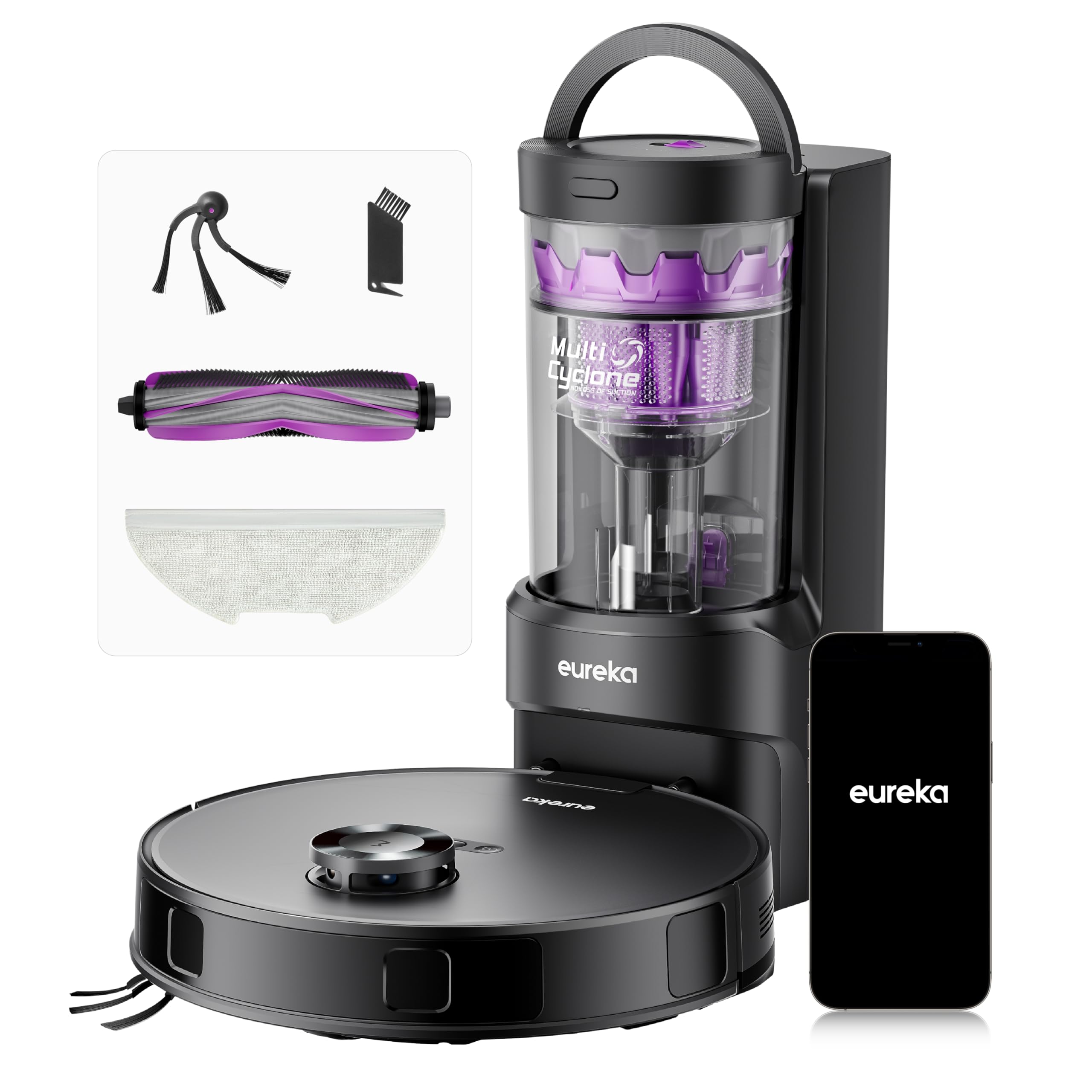 Eureka E20 Evo Plus Robot Vacuum Mop