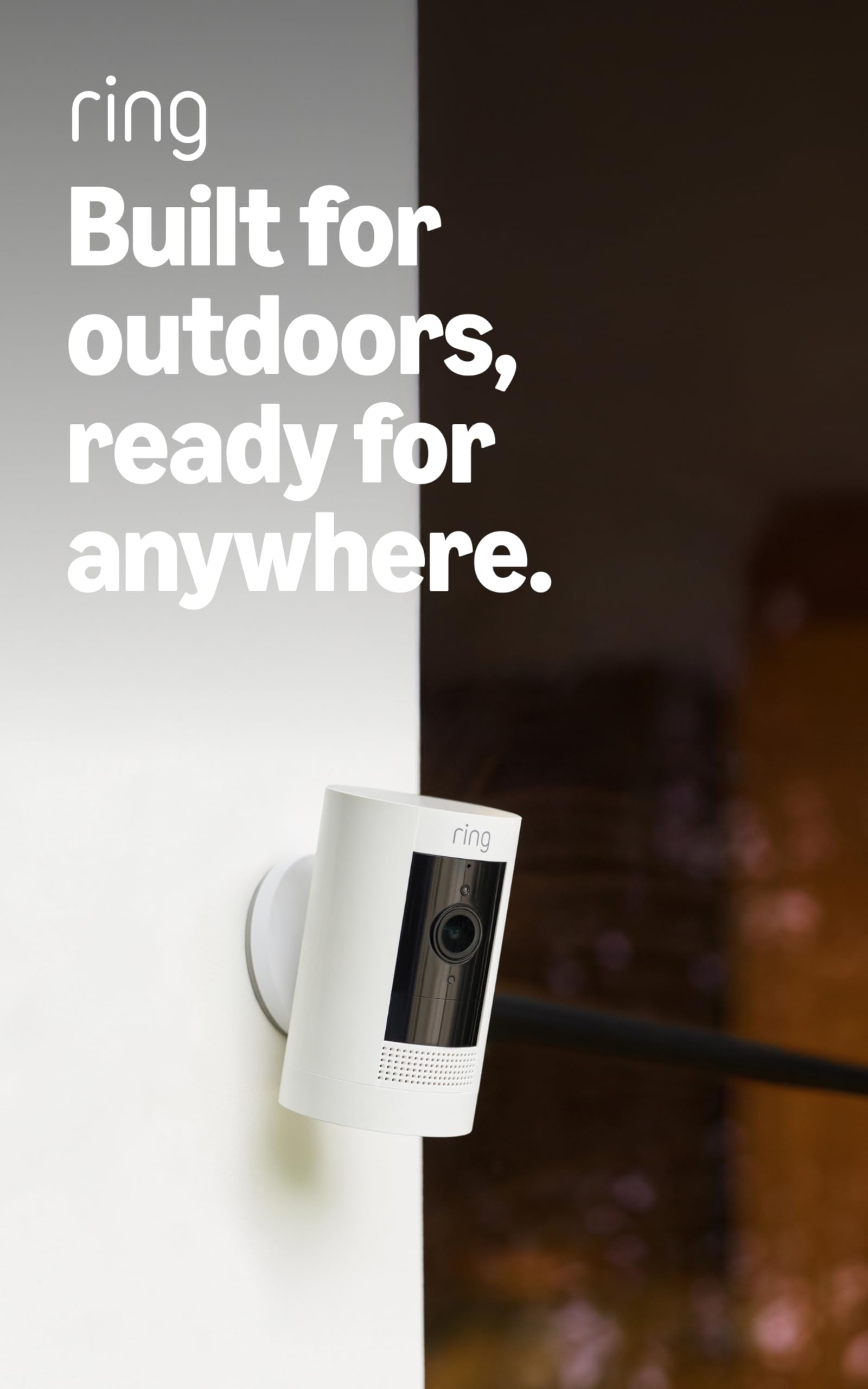 Ring Outdoor Cam , Weather-resistant home or