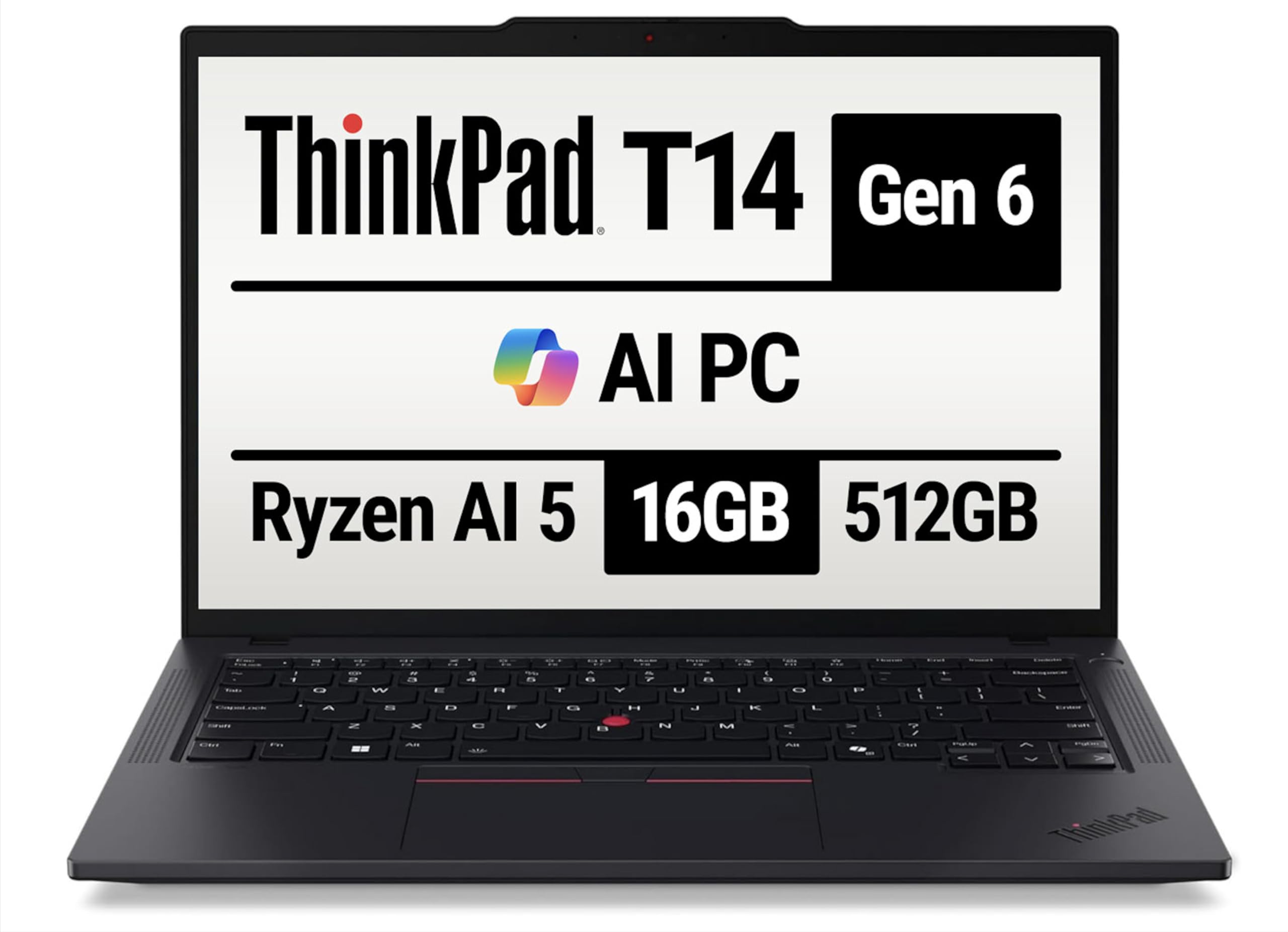 Lenovo 2025 ThinkPad T14 Gen 6 Co-Pilot+ (14-inch, 16GB/512GB)