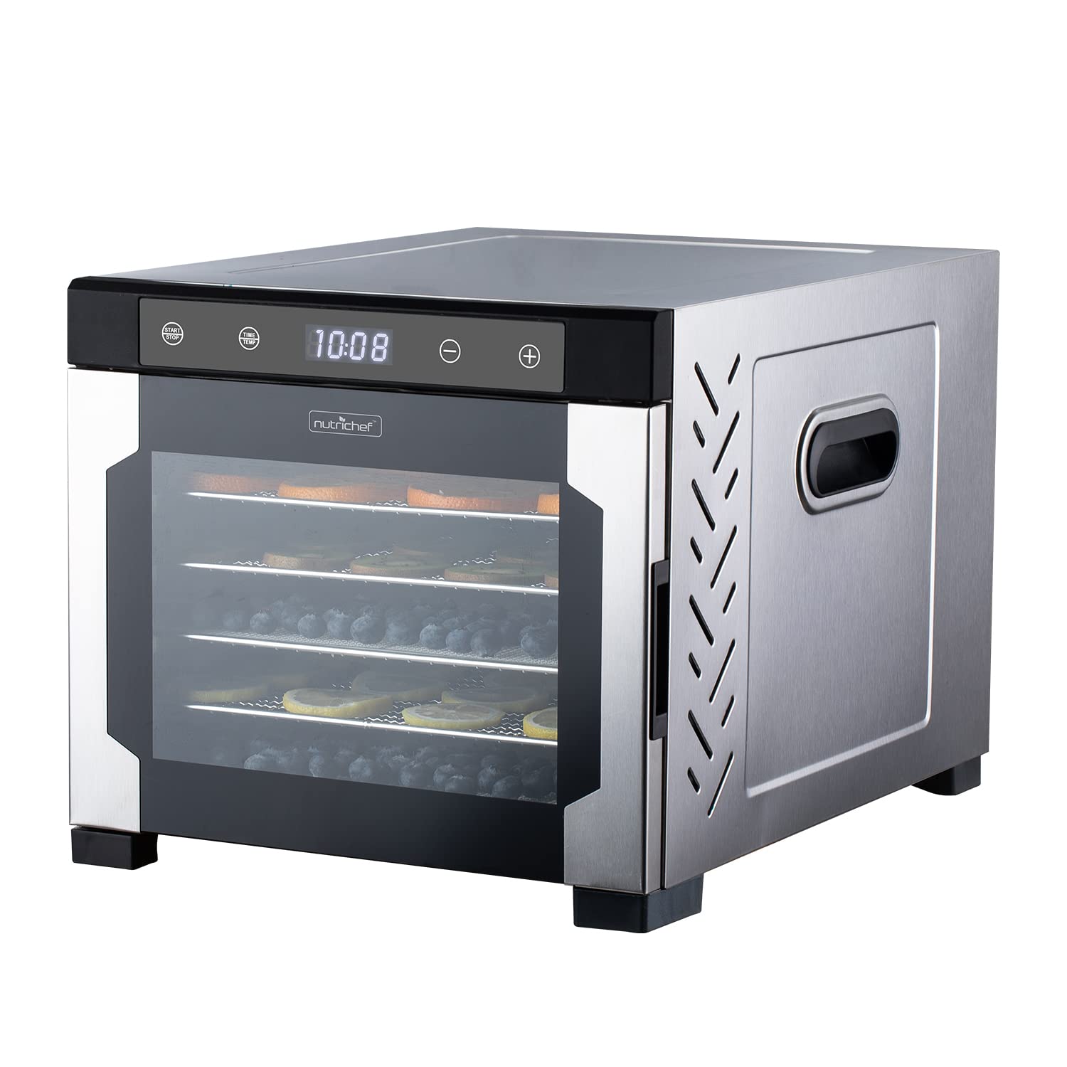 NutriChef Electric Countertop Food Dehydrator Machine -