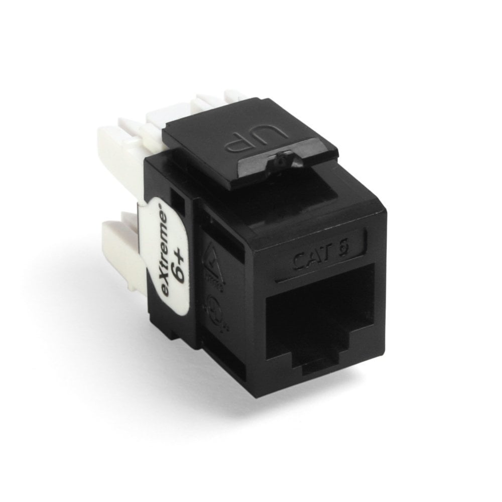 Leviton Extreme 6+ QuickPort Connector, CAT 6