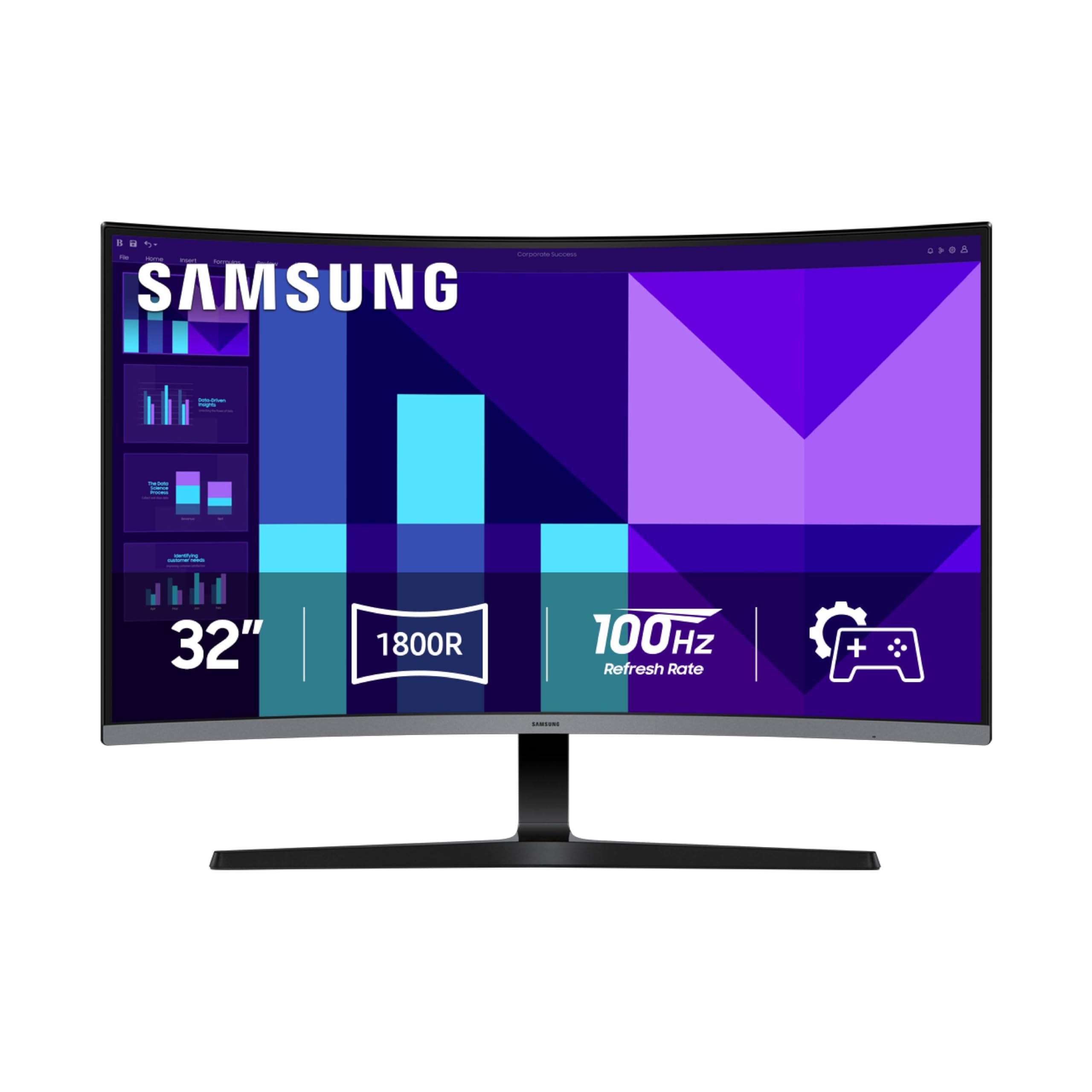 Samsung S3 FHD 100Hz Curved Monitor, Game