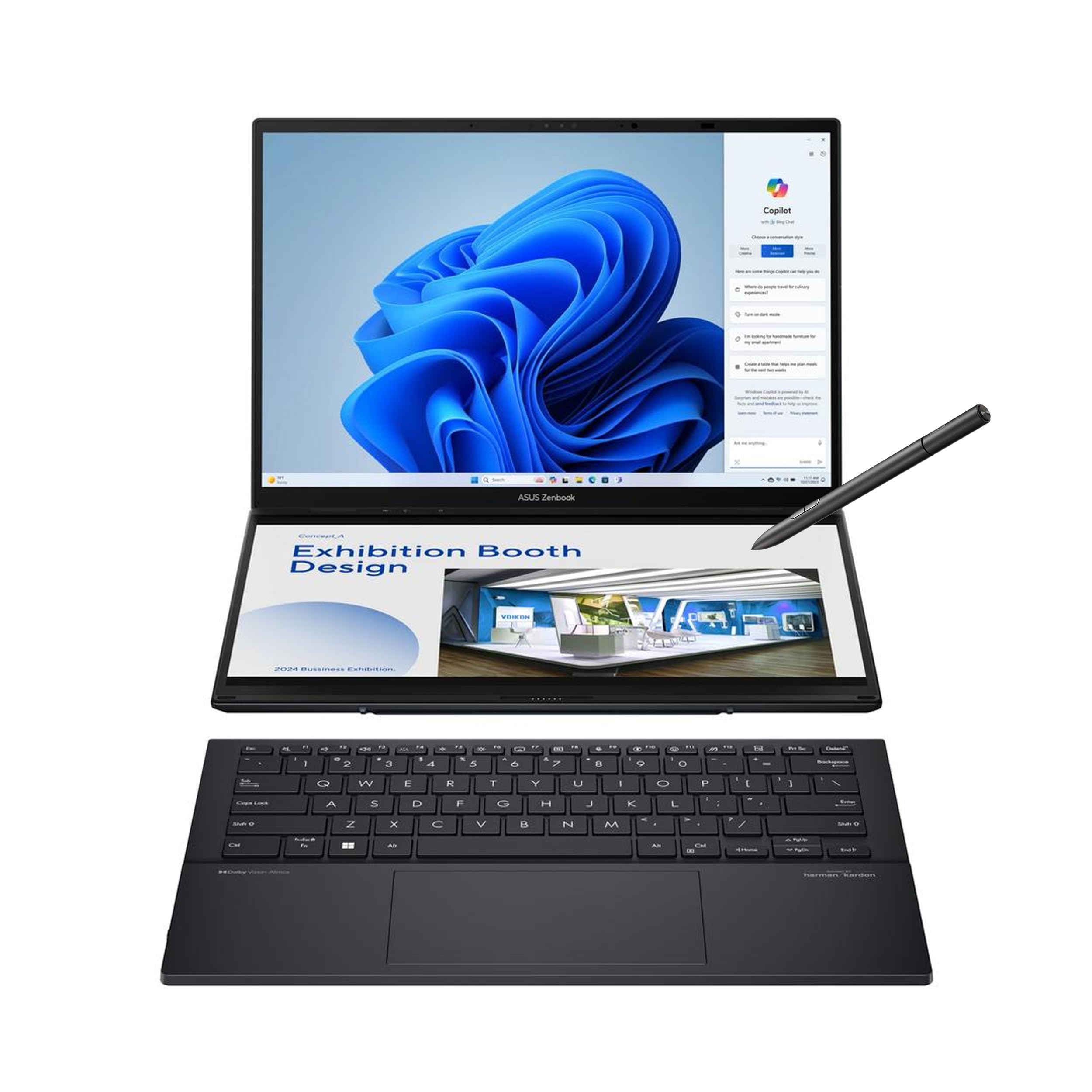ASUS Zenbook Duo Laptop, Dual 14