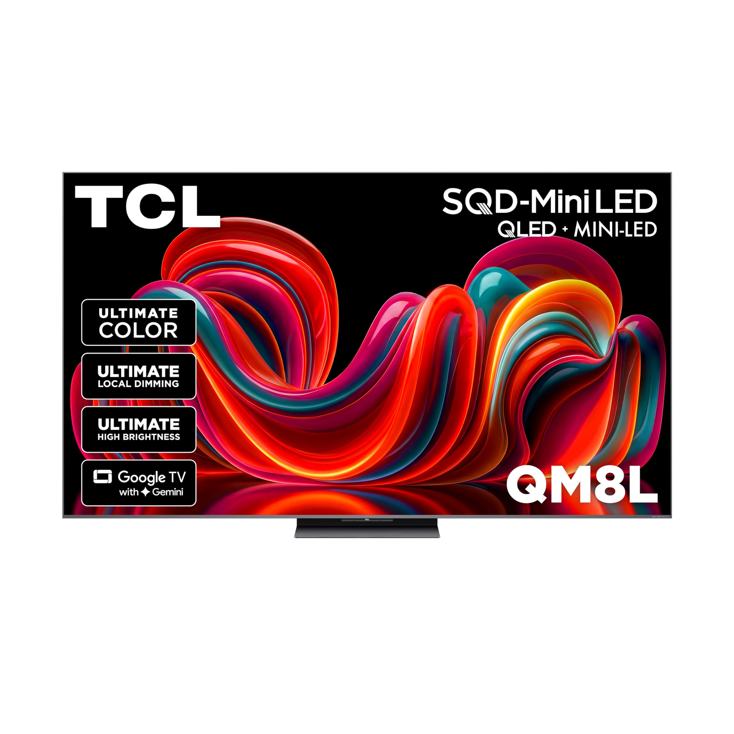 TCL 85 Class QM8L | SQD-Mini-LED QLED