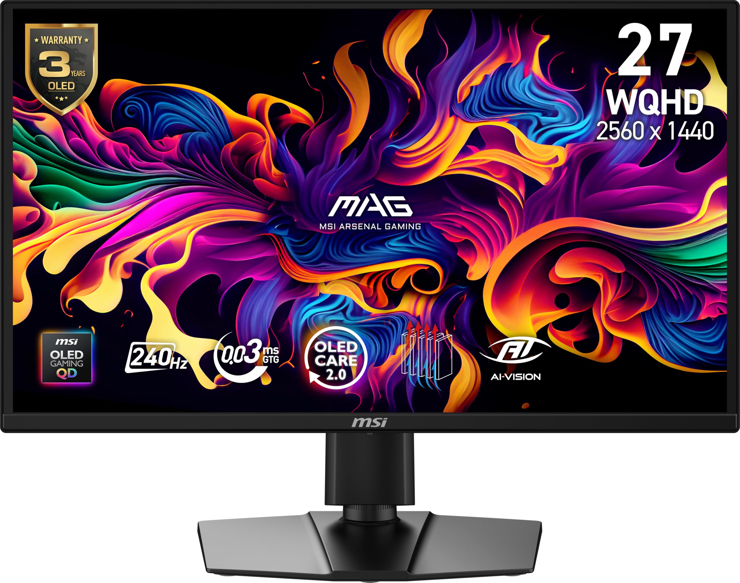 msi MAG 272QP QD-OLED X24 2560 x