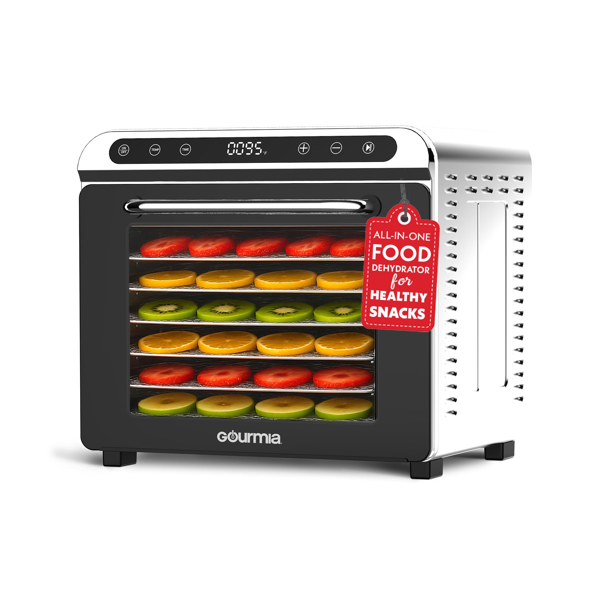 Gourmia 8 Tray Digital Food Dehydrator -
