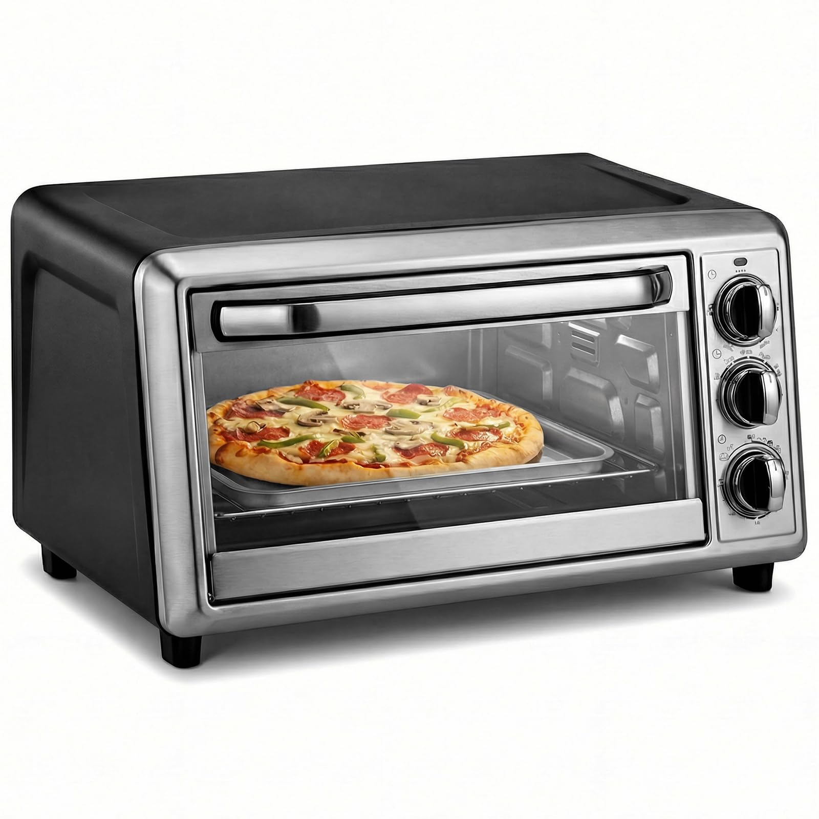 NEWBULIG 19QT Countertop Toaster Oven, 5-in-1 Multi-Functional