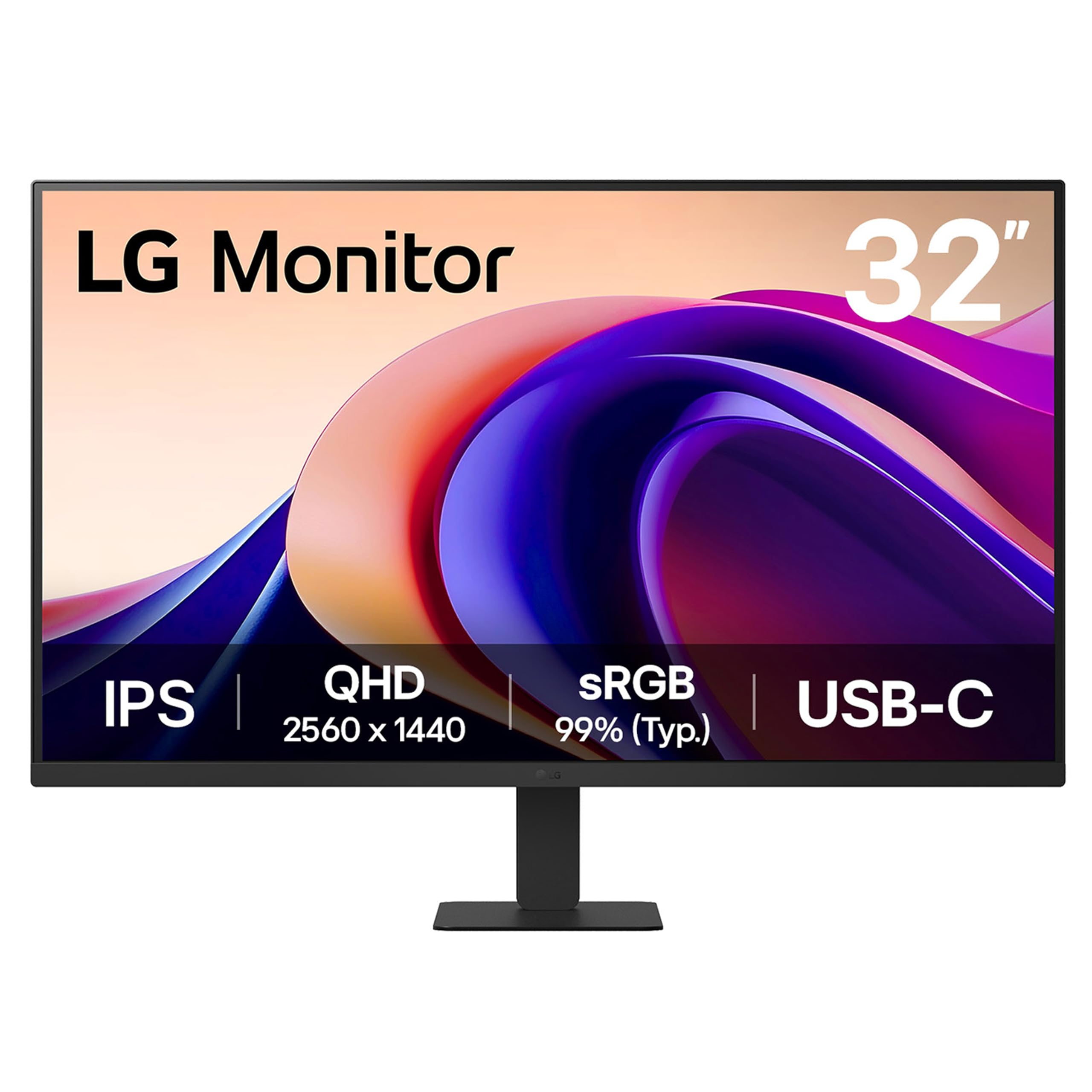 LG 32U631A-B QHD IPS Computer Monitor, 100Hz