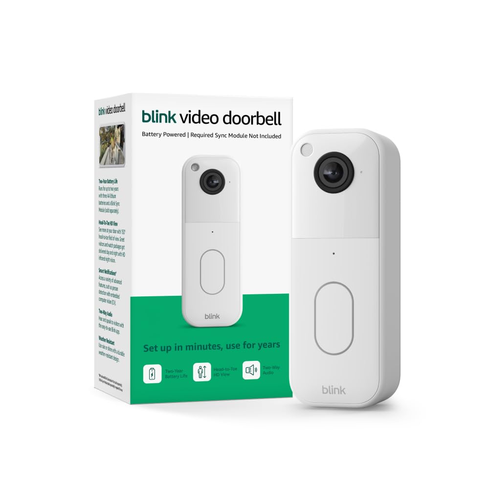 Blink Video Doorbell Add-on, White