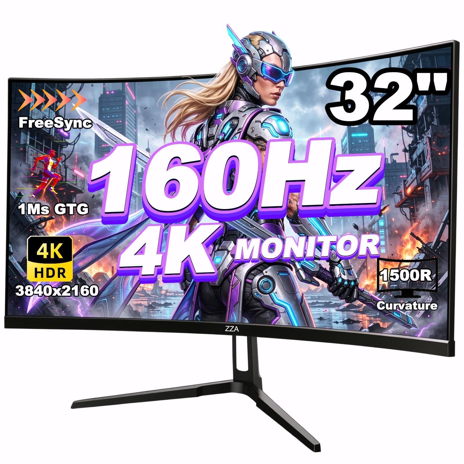 ZZA 32 Curved Gaming Monitor