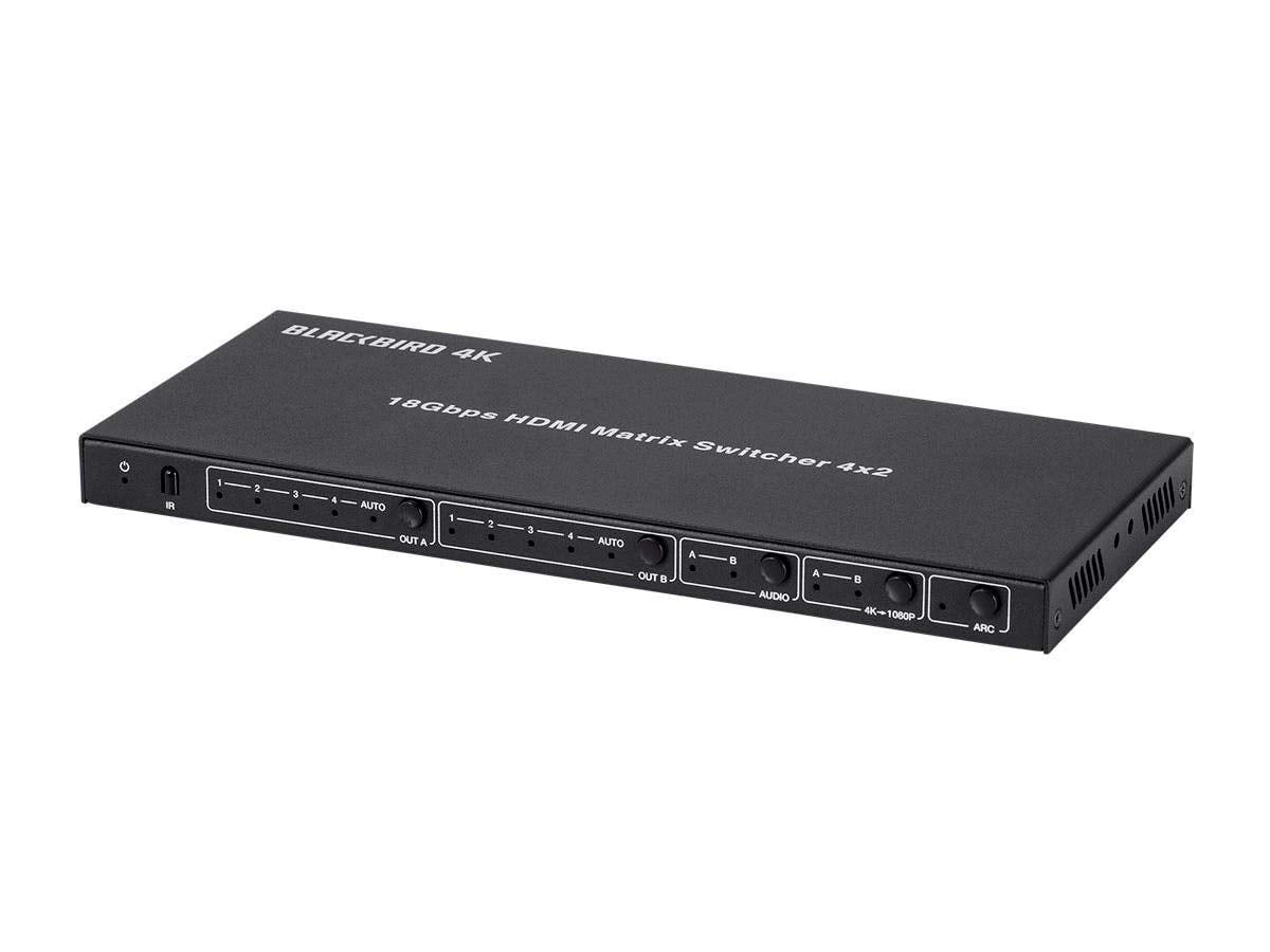 Monoprice Blackbird 4K HDMI Matrix 4x2 HDR