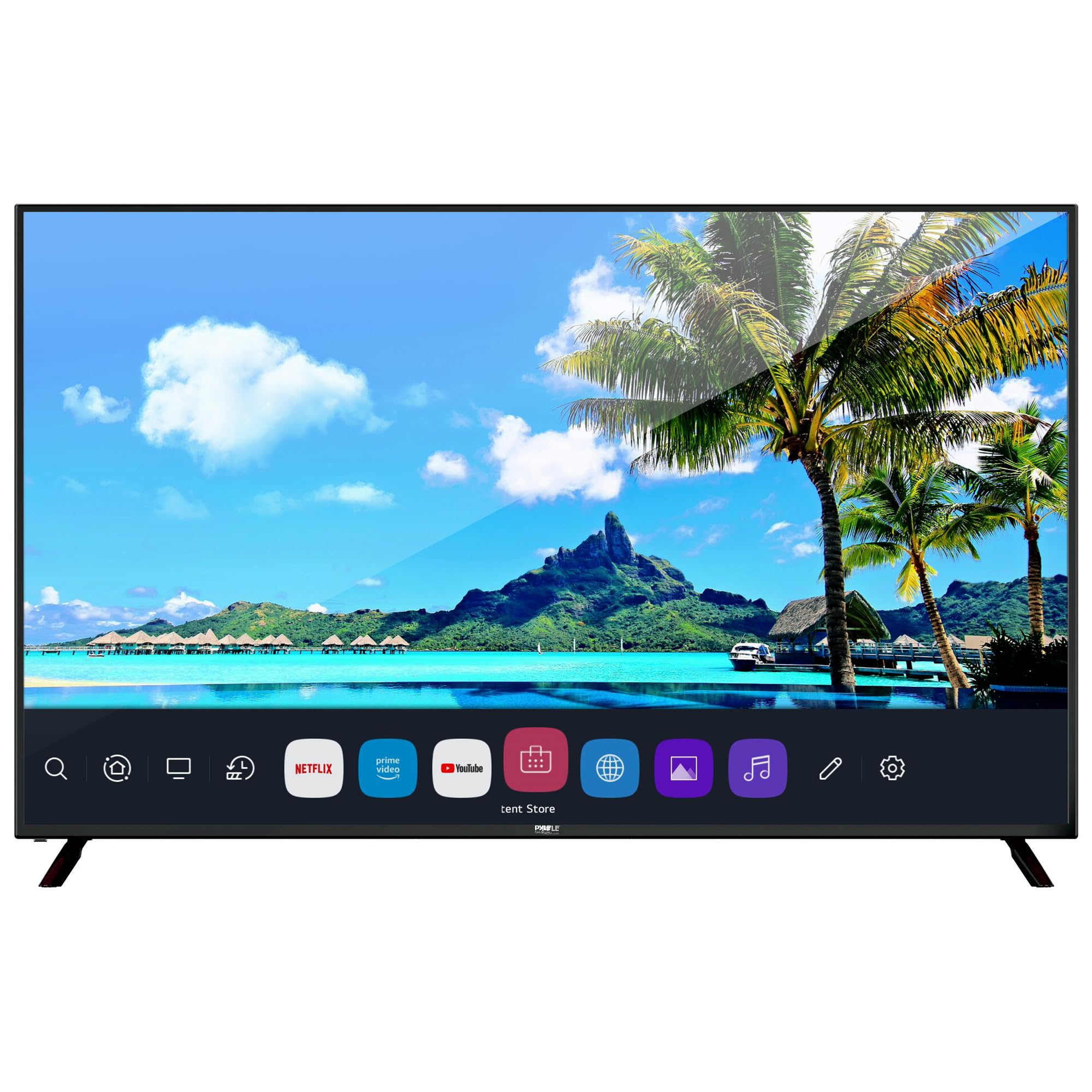 Pyle 65" 2160p UHD Smart TV Flat