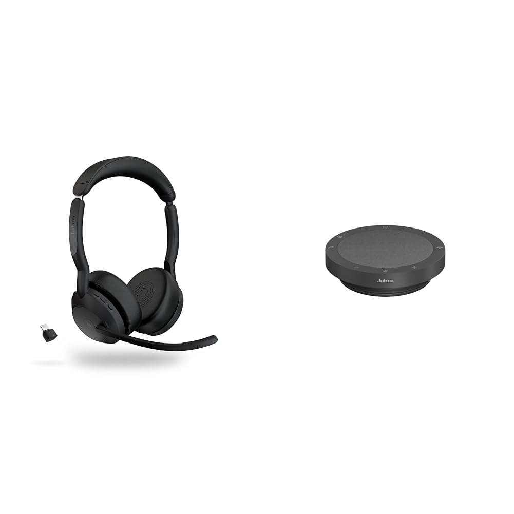 Jabra Evolve2 55 Stereo Wireless Headset Speak2