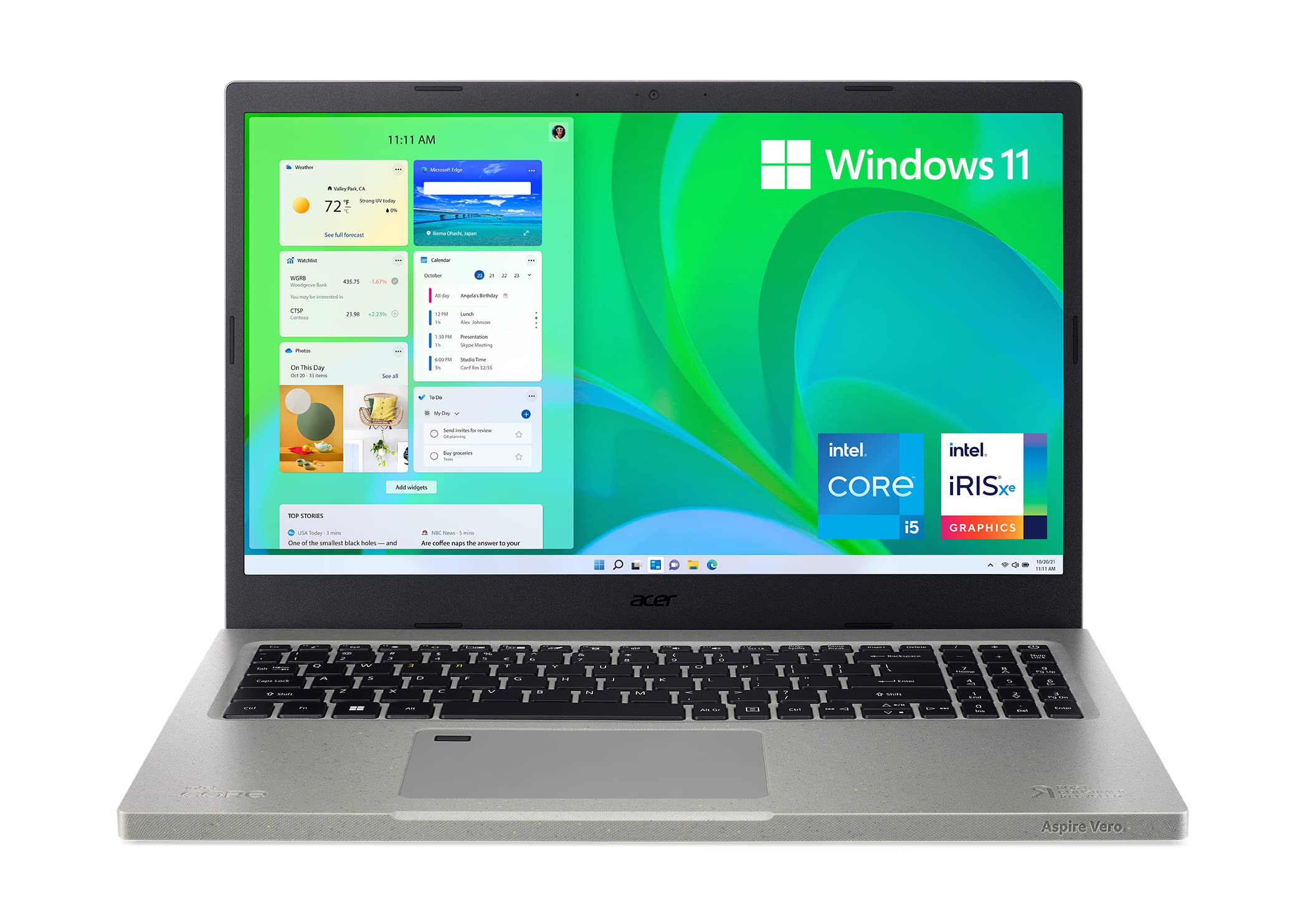 acer Aspire Vero AV15-51-5155 Green PC 15.6"