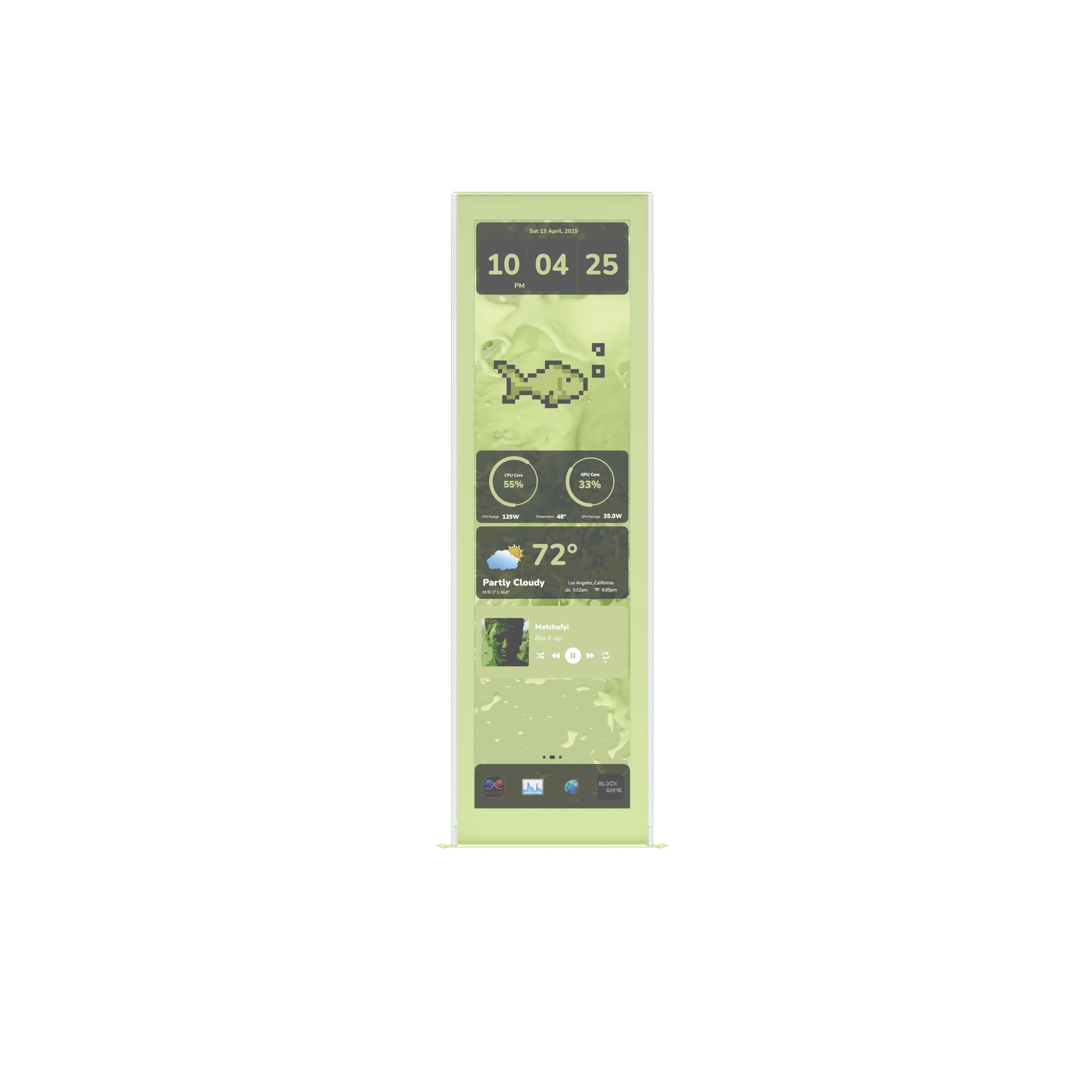 Hyte Y70 Touch Infinite Display Upgrade Screen