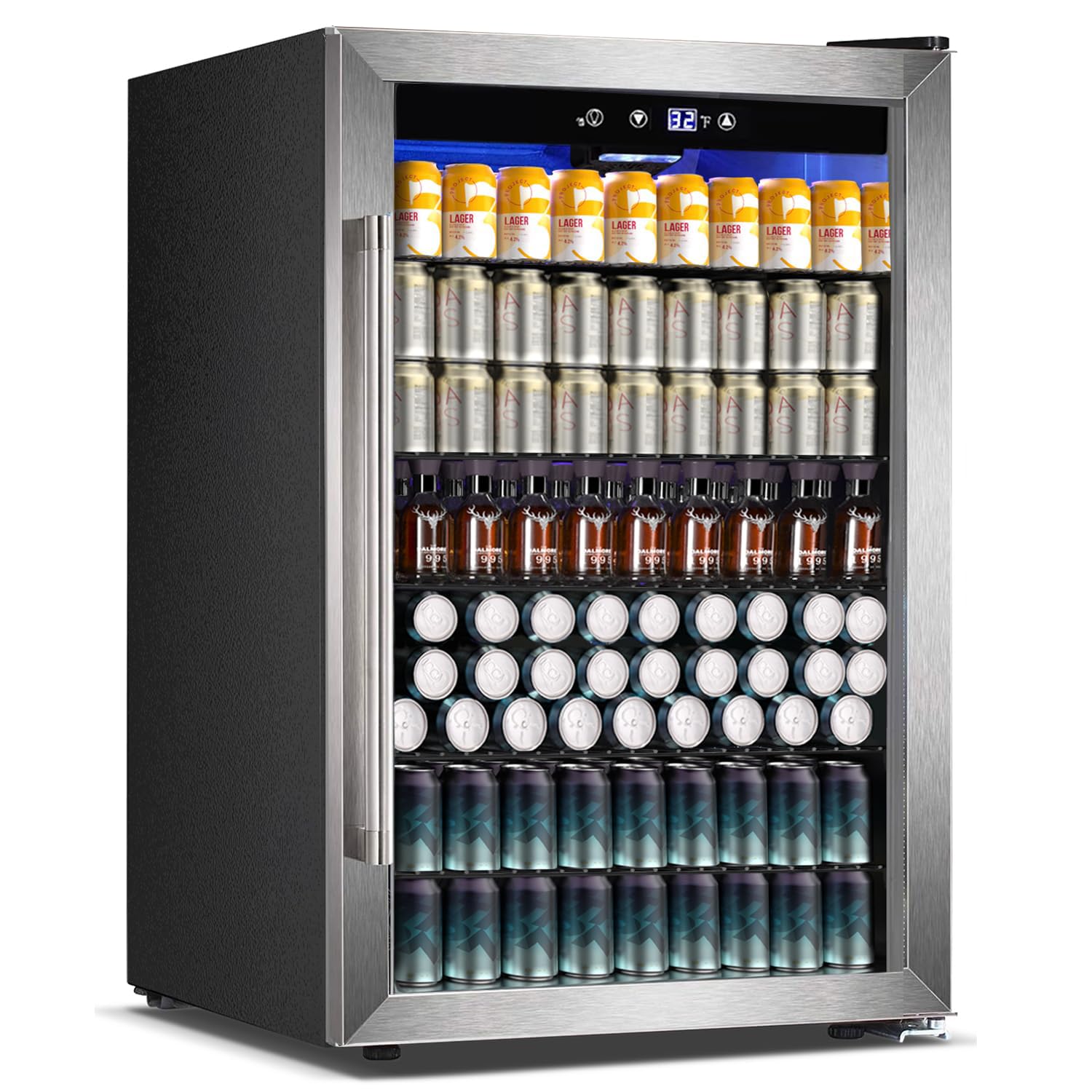 COWSAR 4.5 Cu.Ft Wine Fridge 37 Bottle