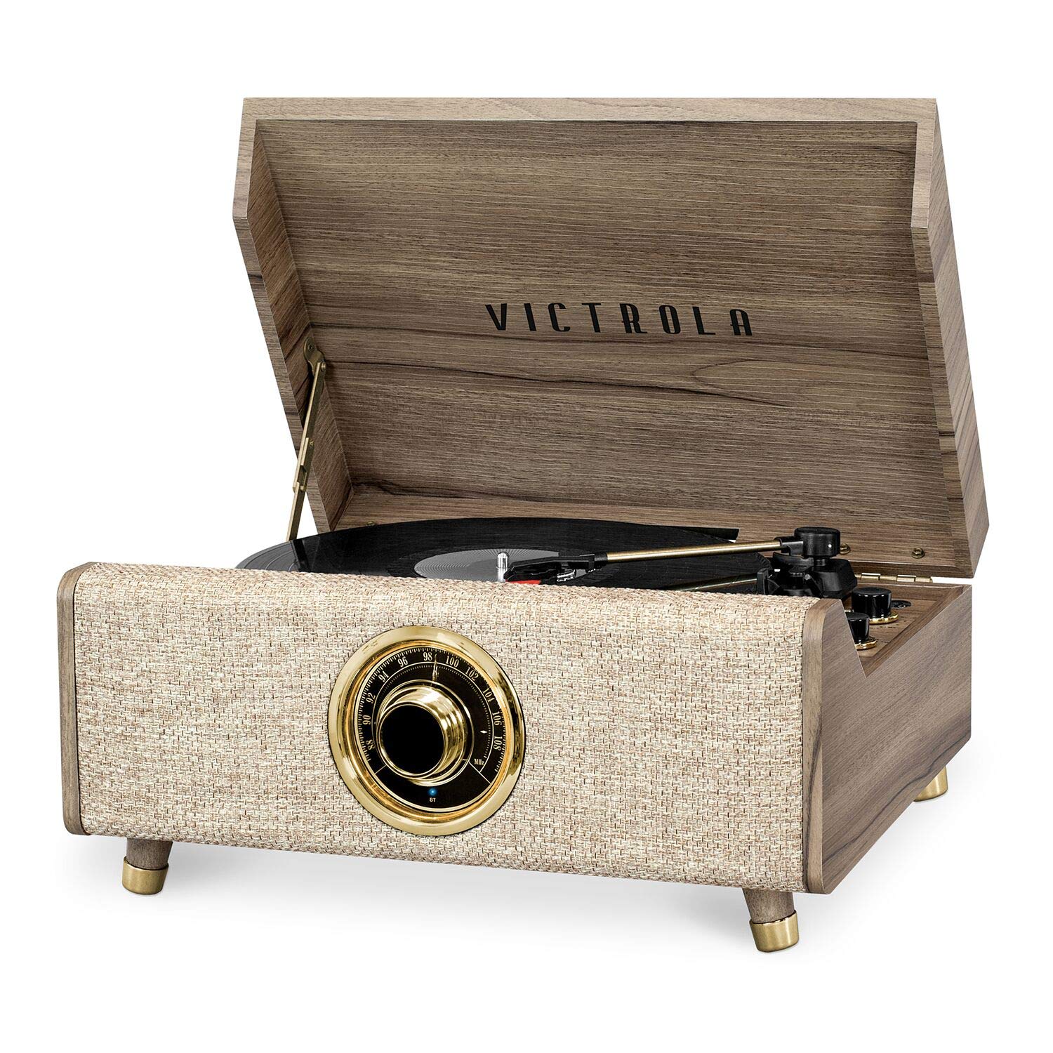Victrola Highland 4-in-1 Bluetooth Record Player