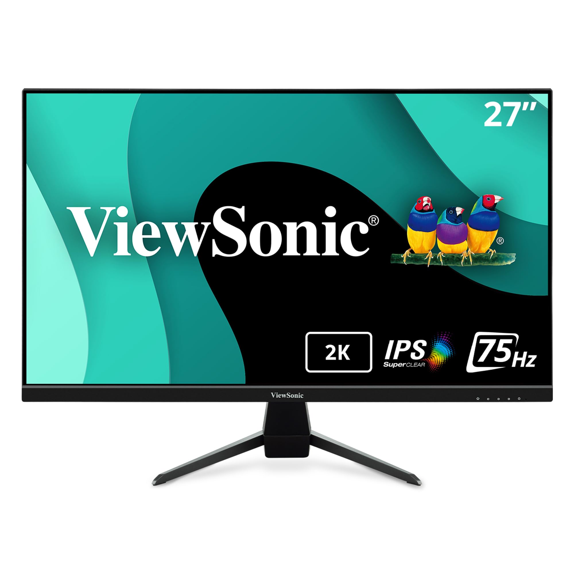 ViewSonic VX2767U-2K 27 1440p Monitor, IPS Display