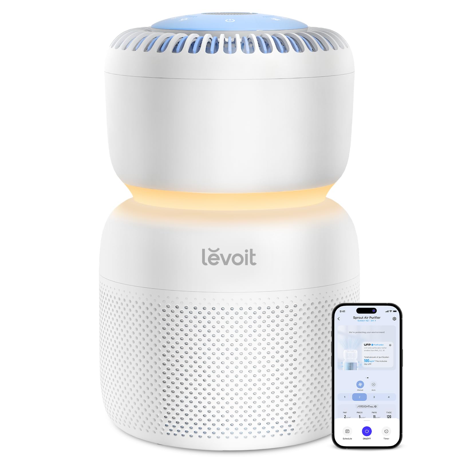 LEVOIT Air Purifier (White&Blue)