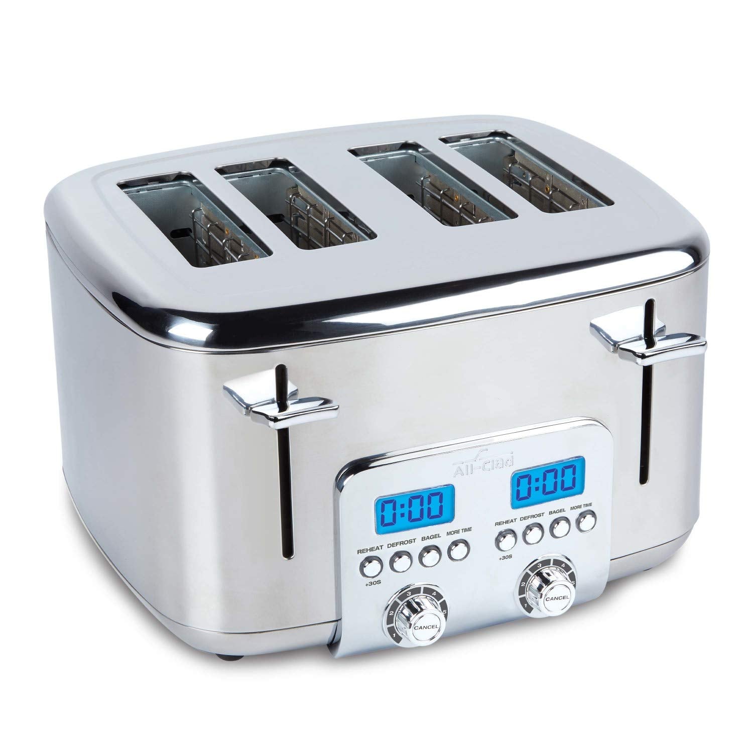 All-Clad 4-Slice Stainless Steel Toaster with LED drops to $149.95