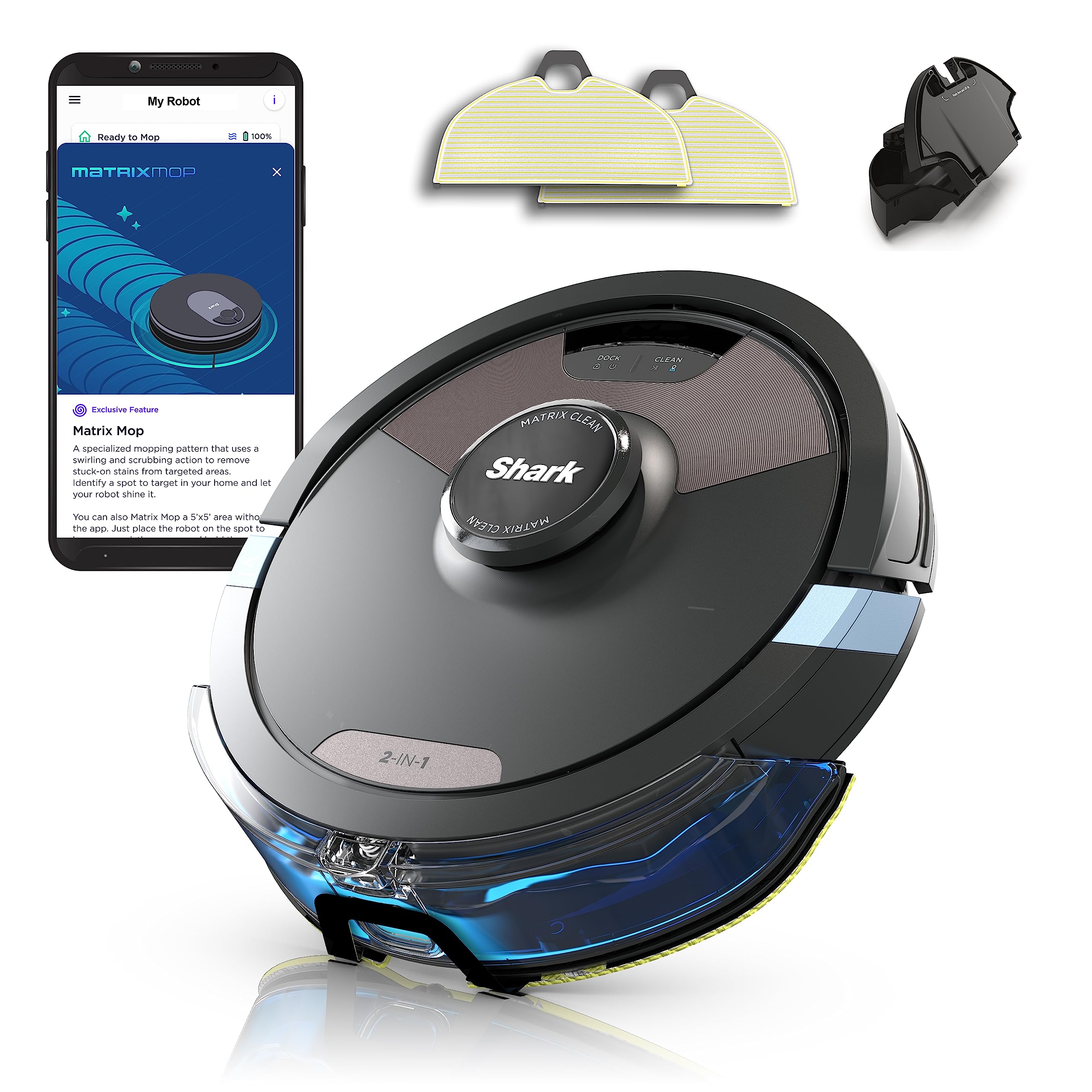 SHARK RV2620WD AI Ultra Robot Vacuum Mop