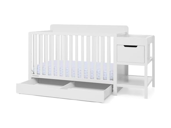 Delta Children Maya 5-in-1 Convertible Crib Changer