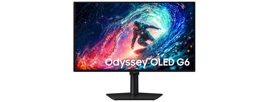 Samsung 27" Odyssey QHD-OLED G6 Gaming Monitor