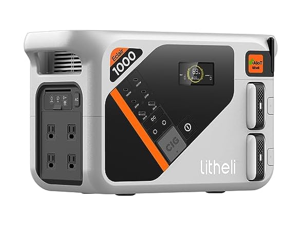 Litheli Portable Power Station Eclair 1000, 1800W