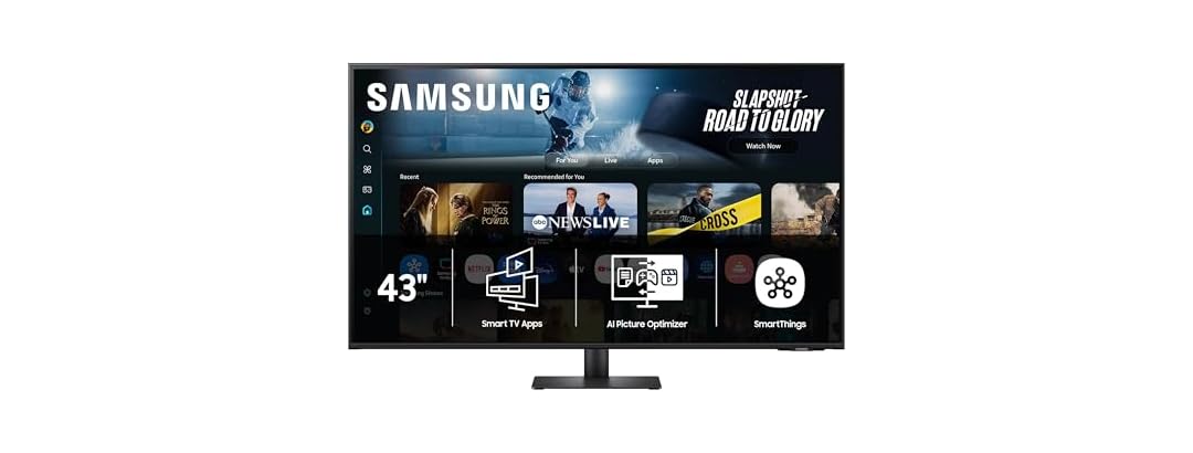 Samsung 43" 4K UHD M70F Smart Monitor