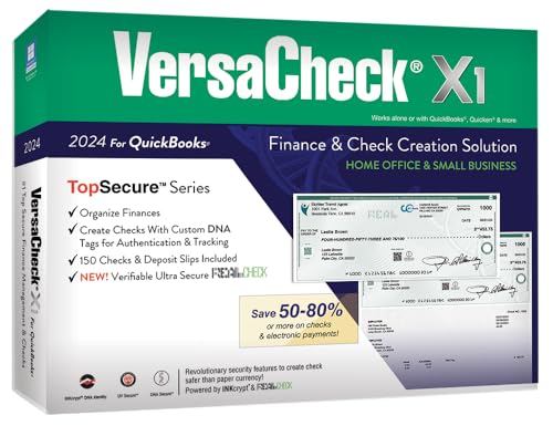 VersaCheck X1 2024 for QuickBooks - Check Printing Software