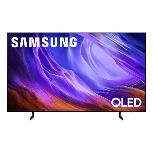 Samsung 77-Inch S85H OLED TV with AI Processor and 120Hz Gaming