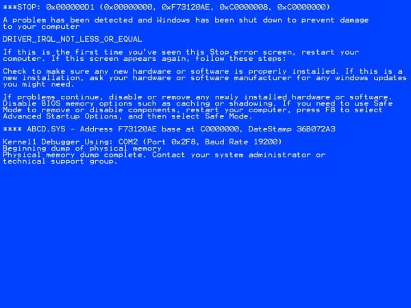 How to Fix Blue Screen Error in Windows 7 (Death)