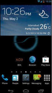 Activer les widgets dans Samsung Galaxy S4