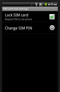 Change And Enable or Disable SIM PIN