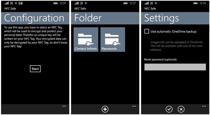 NFC_Safe_Configuration in windows phone