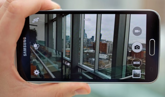 Aufgenommene Videos und Fotos vom Samsung Galaxy S5