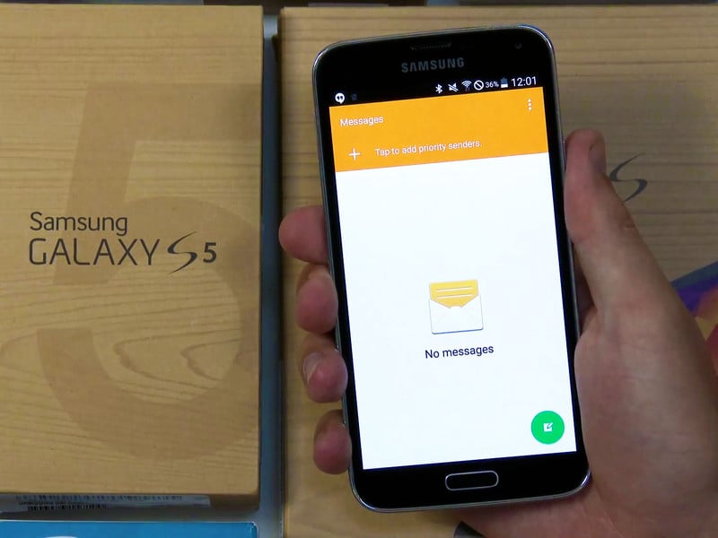 android l on samsung galaxy s5