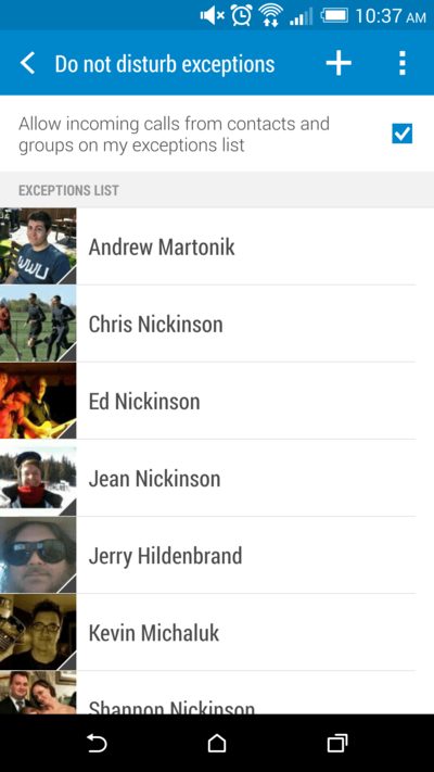 htc one m8 do-not-disturb-exceptions