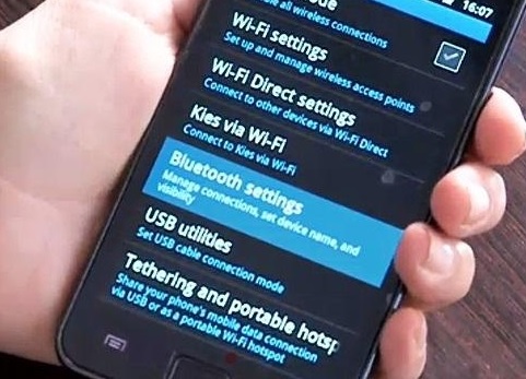 Setting Bluetooth On Samsung Galaxy Note 4