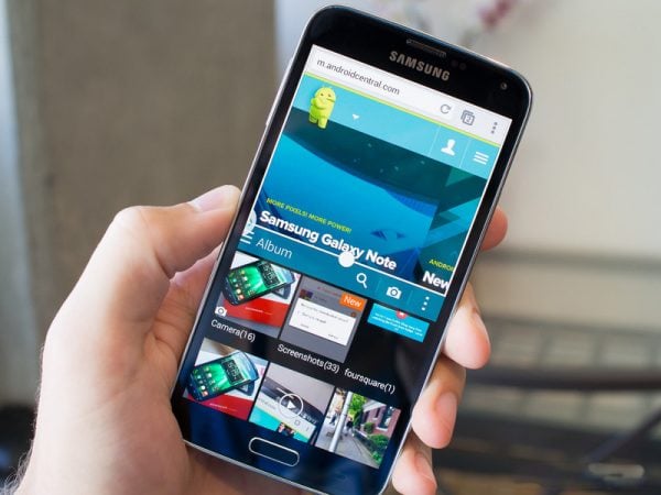 multi window feature on the samsung galaxy s5