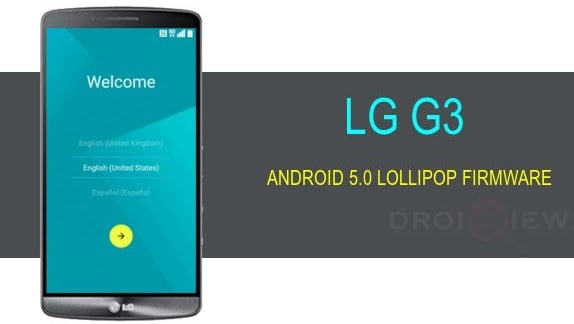 Install stock Android 5.0 Lollipop on LG G3 D855