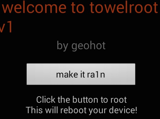 Root Nexus 5 with Towelroot