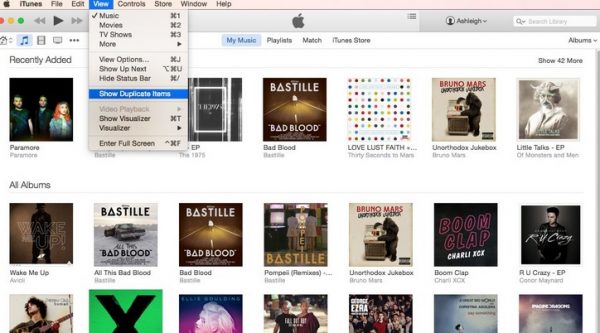 How to delete duplicates in iTunes on a Mac or PC