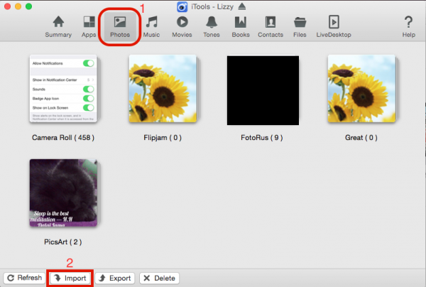 How to Re-import Synced Photos from iPhone to Laptop