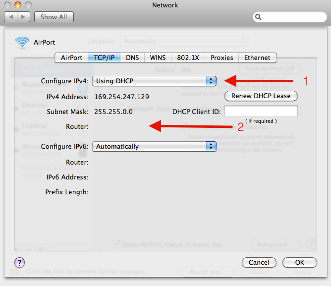 Ethernet Self-assigned IP Address can n… - Apple Community