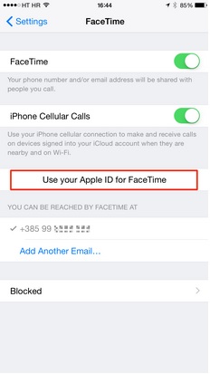 How to Set up Facetime in iPhone-1