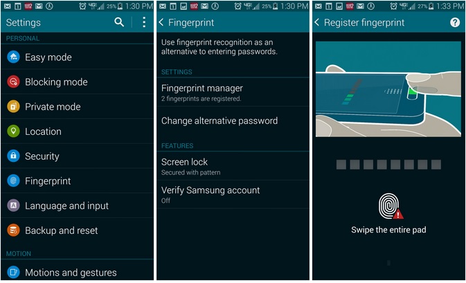 How to enhance the security of your Galaxy S5-1