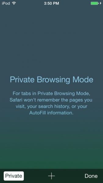 How to Activate or Deactivate Private Browsing on iPhone/iPad